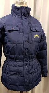 Los Angeles Charger Cinched Waist NFL Team Jacket